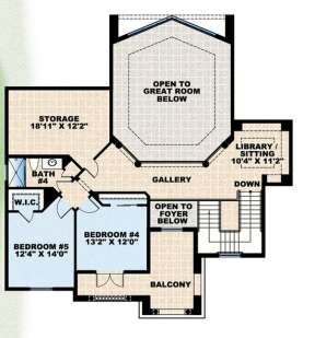 Floorplan 2 for House Plan #575-00090