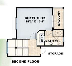 Floorplan 2 for House Plan #575-00093
