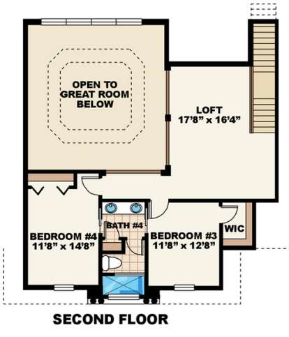 Floorplan 2 for House Plan #575-00094