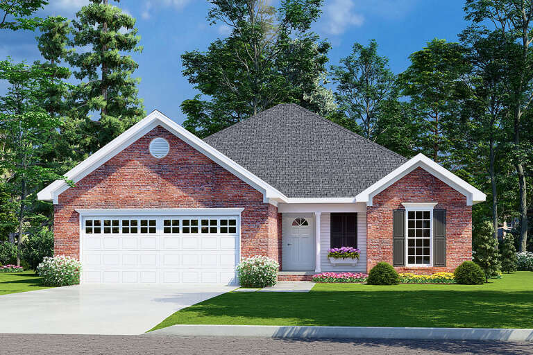 House Plan House Plan #5122 Front Elevation