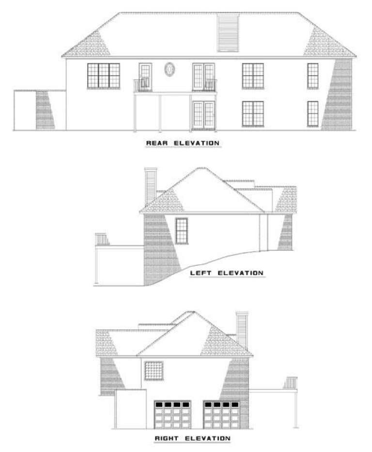 Ranch House Plan #110-00288 Elevation Photo