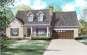 Traditional House Plan #110-00290 Elevation Photo