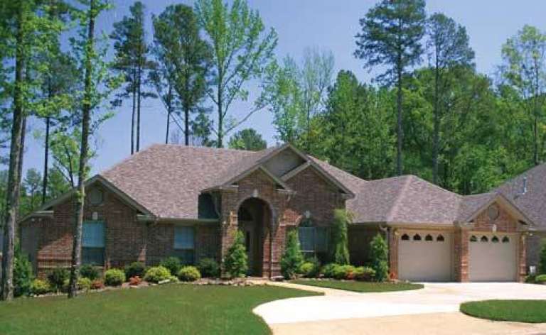 European House Plan #110-00292 Elevation Photo