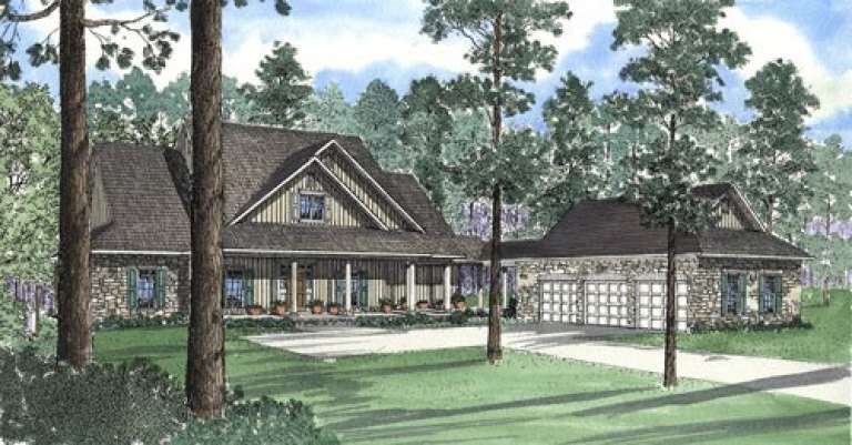 House Plan House Plan #5136 Front Elevation