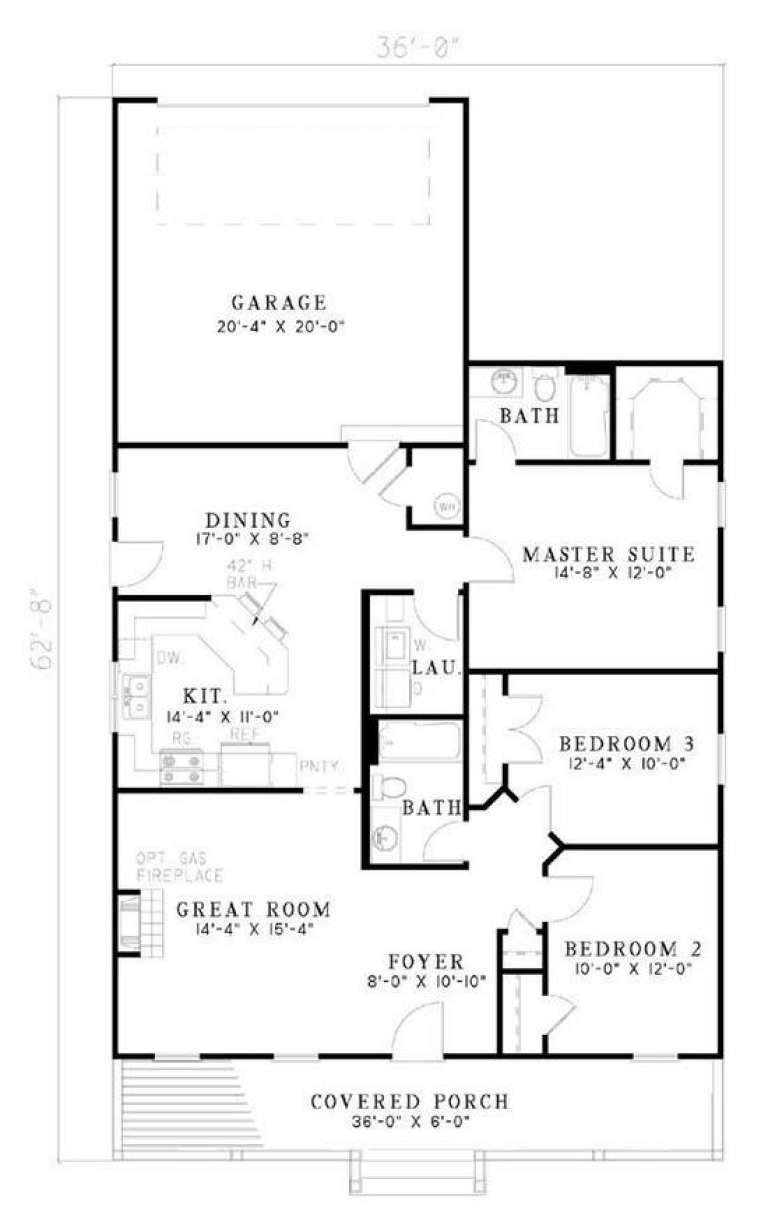 House Plan House Plan #5137 Drawing 1