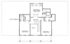 Floorplan 2 for House Plan #110-00303