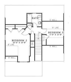 Floorplan 2 for House Plan #110-00305