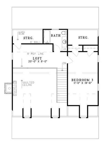 Floorplan 2 for House Plan #110-00306