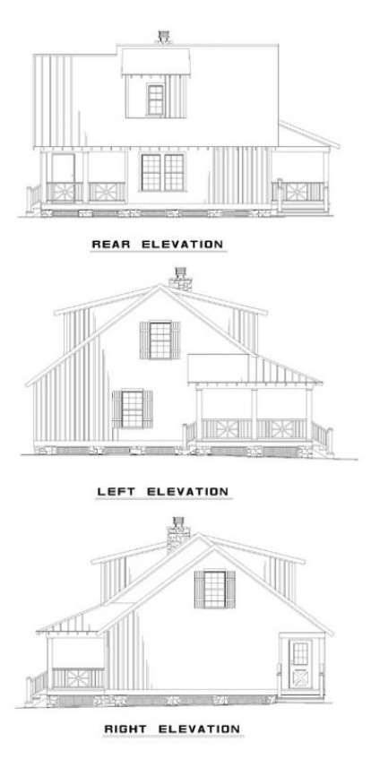 Country House Plan #110-00307 Elevation Photo