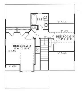 Floorplan 2 for House Plan #110-00307