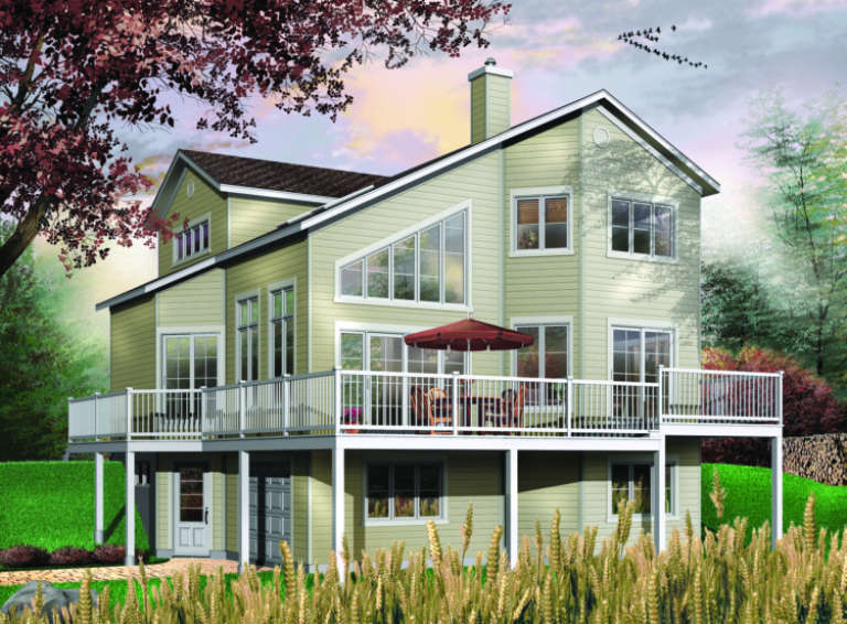 House Plan House Plan #515 Front Elevation