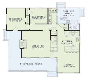Main Floor for House Plan #110-00309