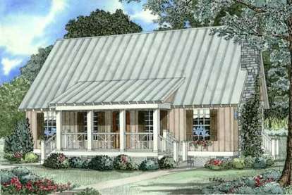 Farmhouse House Plan #110-00310 Elevation Photo