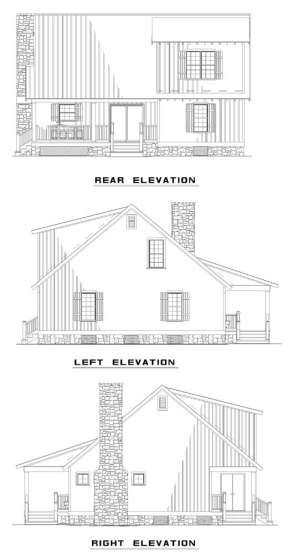 Farmhouse House Plan #110-00310 Elevation Photo