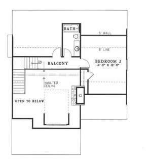 Floorplan 2 for House Plan #110-00314