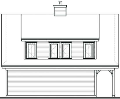 Craftsman House Plan #034-00109 Elevation Photo