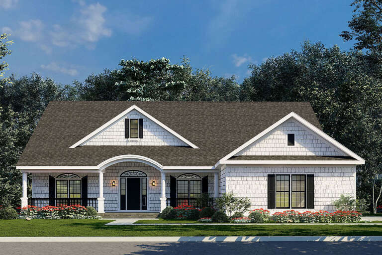 House Plan House Plan #5165 Front Elevation 