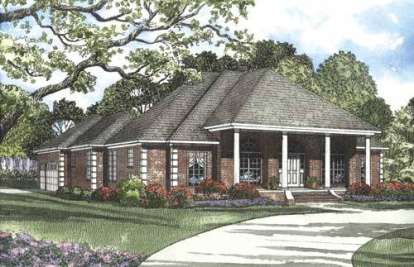 4 Bed, 3 Bath, 2555 Square Foot House Plan - #110-00324