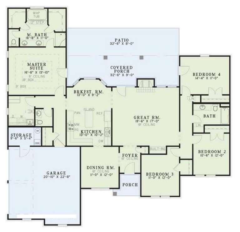 House Plan House Plan #5167 Drawing 1
