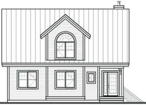 Country House Plan #034-00110 Elevation Photo
