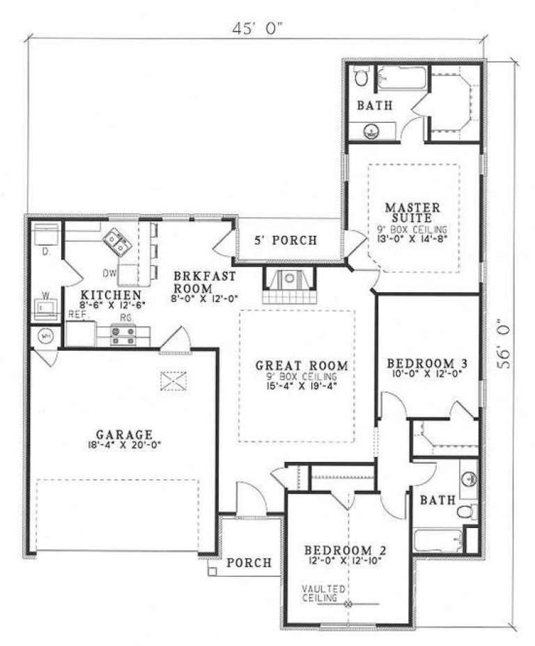 House Plan House Plan #5171 Drawing 1