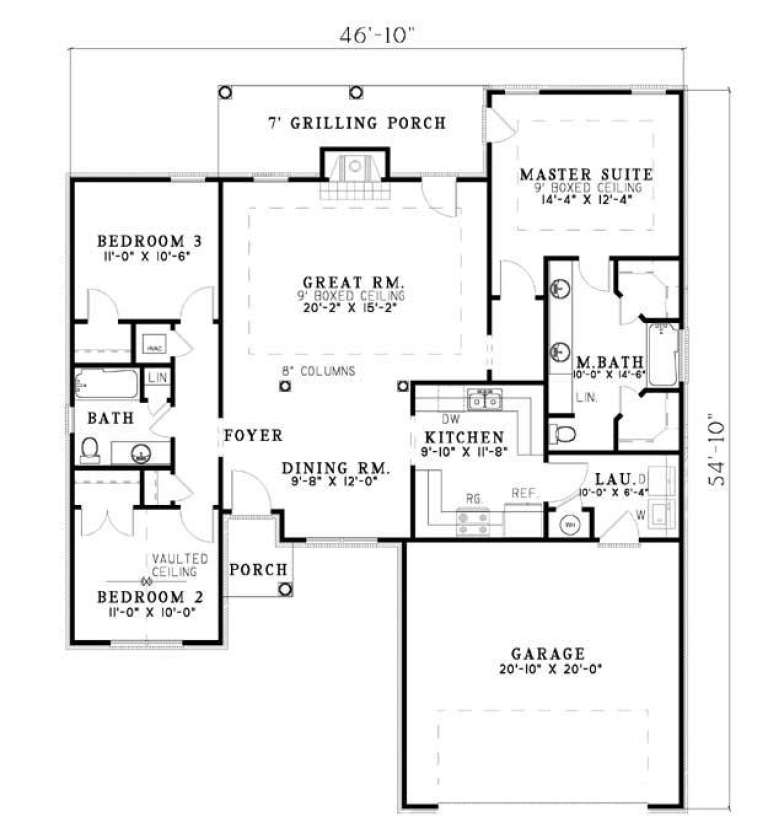 House Plan House Plan #5174 Drawing 1