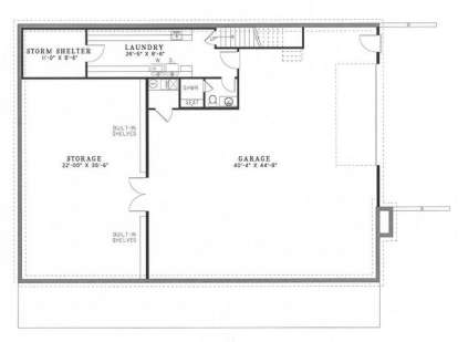Floorplan 3 for House Plan #110-00334
