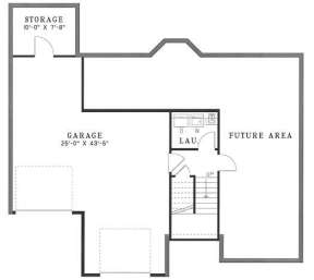 Floorplan 2 for House Plan #110-00336
