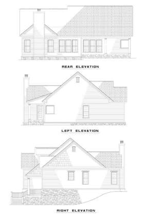 Southern House Plan #110-00337 Elevation Photo