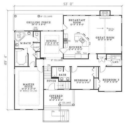 House Plan House Plan #5179 Drawing 1