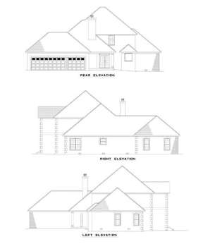 French Country House Plan #110-00338 Elevation Photo
