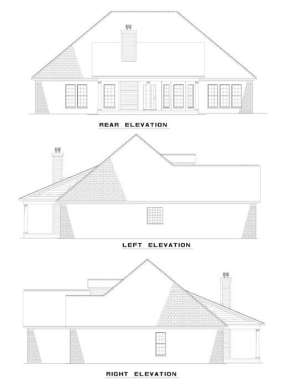 Traditional House Plan #110-00339 Elevation Photo