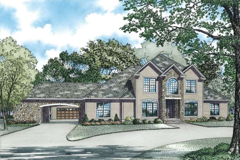 House Plan House Plan #5183 Front Elevation
