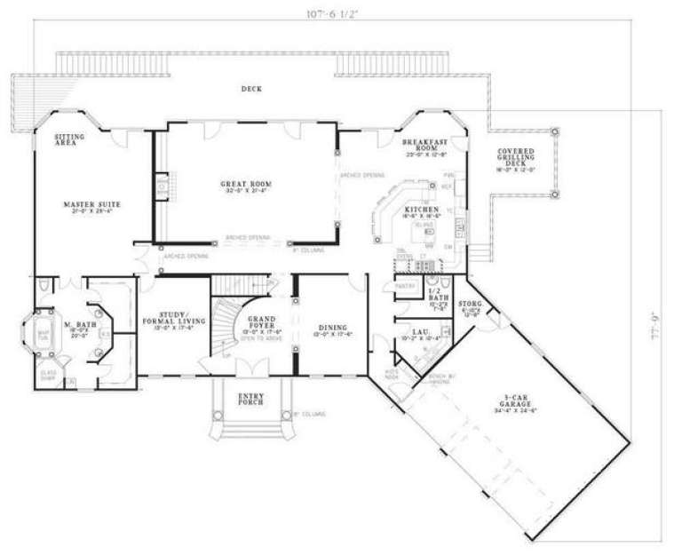 House Plan House Plan #5184 Drawing 1