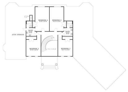 Floorplan 2 for House Plan #110-00342