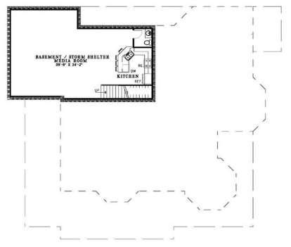 Floorplan 3 for House Plan #110-00343