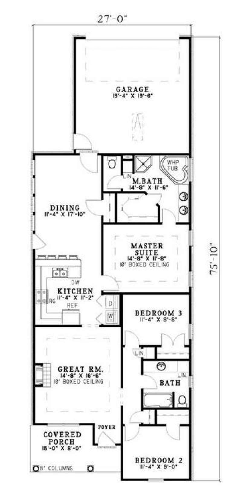 House Plan House Plan #5189 Drawing 1