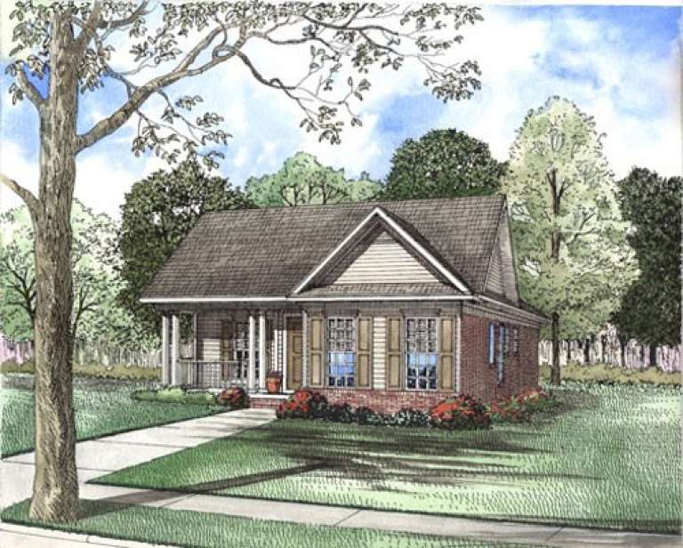 House Plan House Plan #5190 Front Elevation
