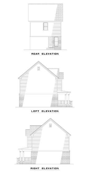 Country House Plan #110-00349 Elevation Photo