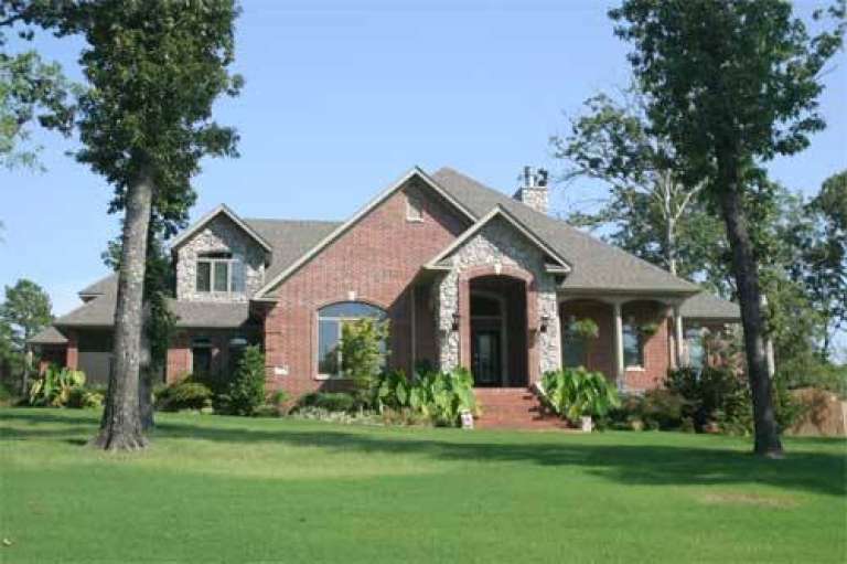 Country House Plan #110-00350 Elevation Photo