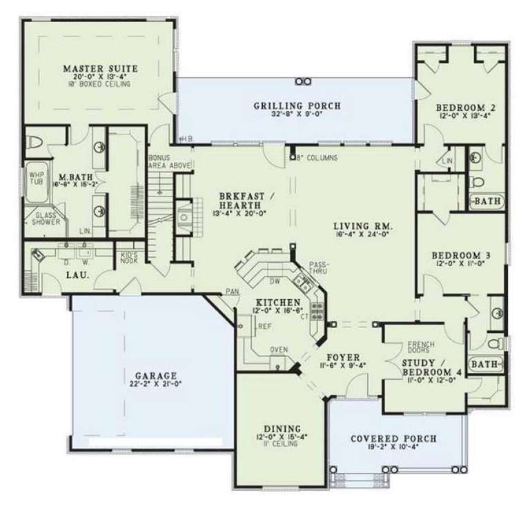 House Plan House Plan #5193 Drawing 1