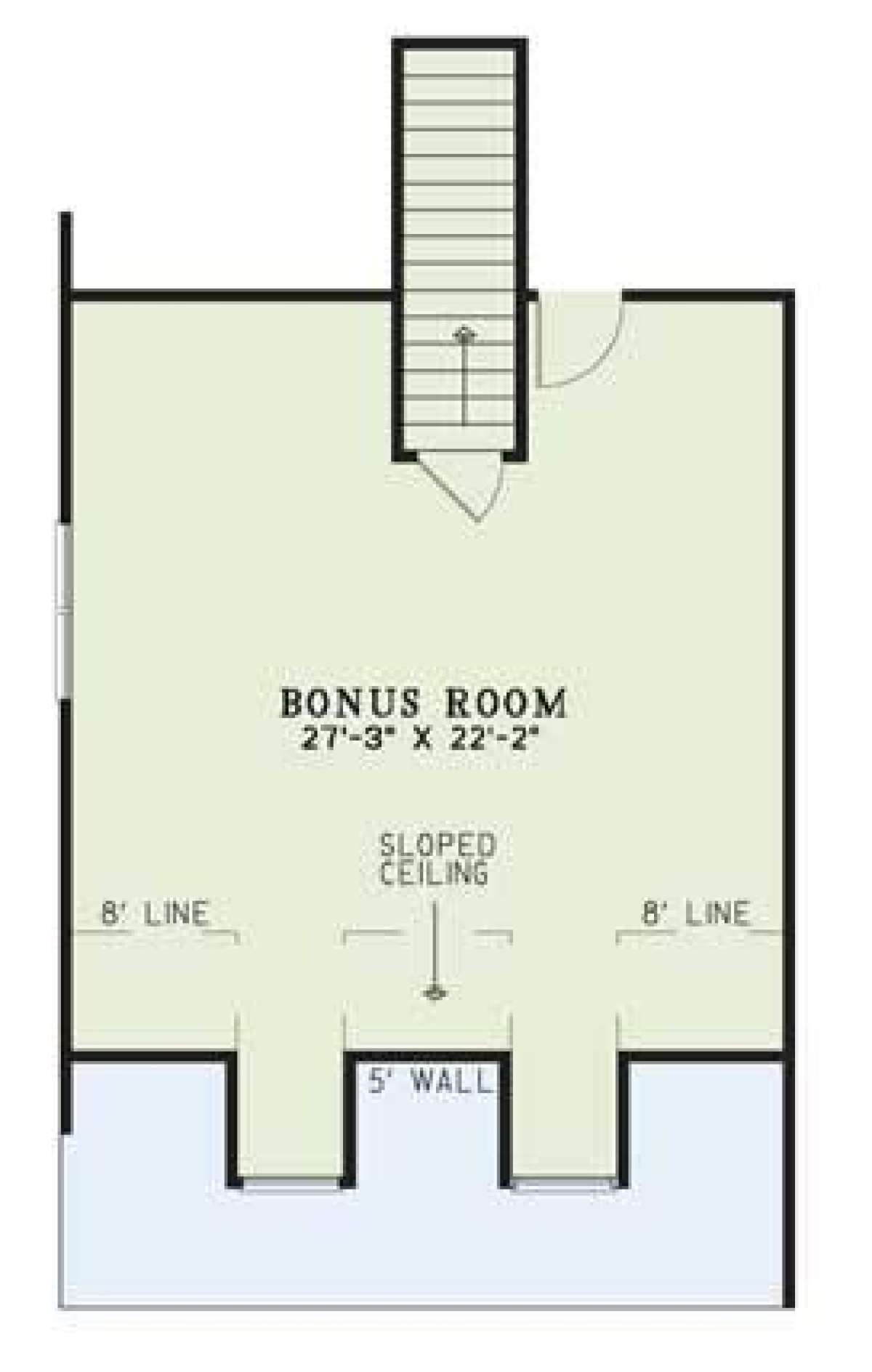 Floorplan 2 for House Plan #110-00351