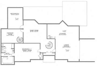 Floorplan 2 for House Plan #110-00354