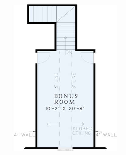 Bonus Room for House Plan #110-00355