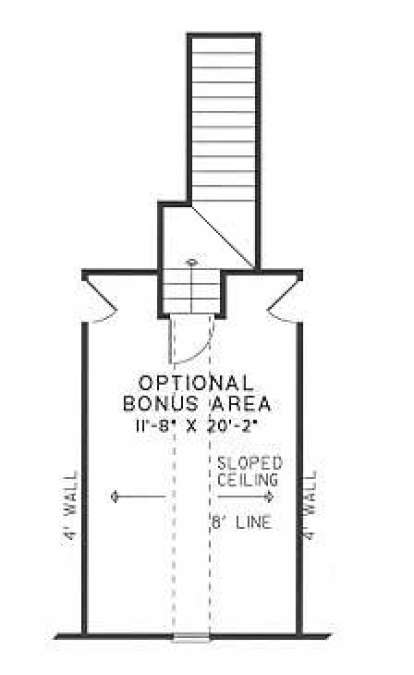 Bonus Room for House Plan #110-00356