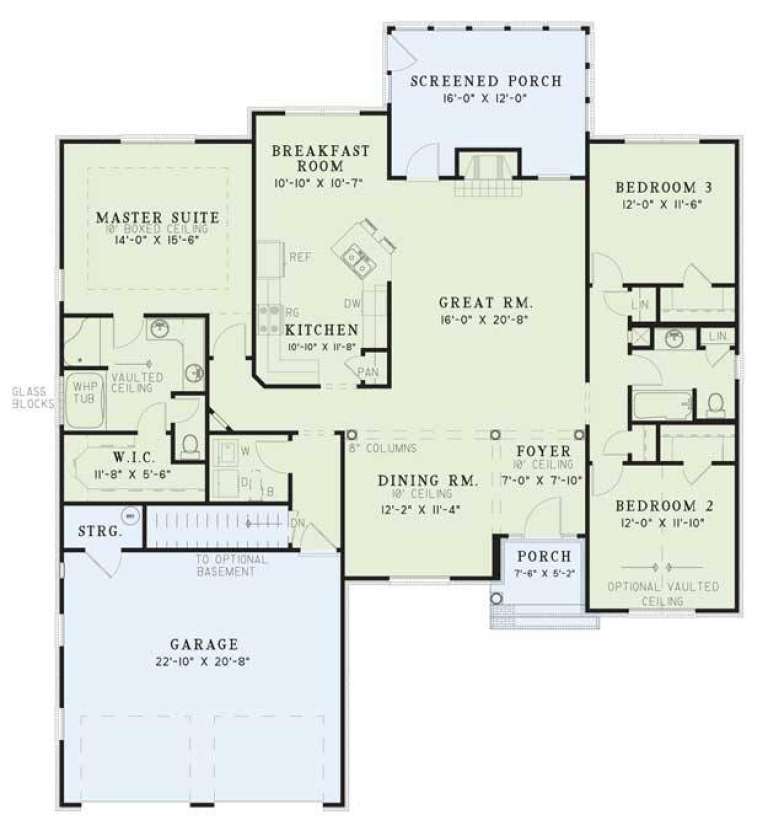 House Plan House Plan #5199 Drawing 1