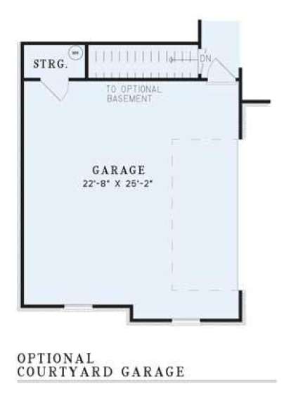 Floorplan 2 for House Plan #110-00357