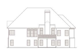 European House Plan #009-00035 Elevation Photo