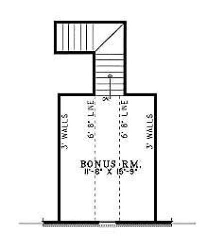 Bonus Room for House Plan #110-00364