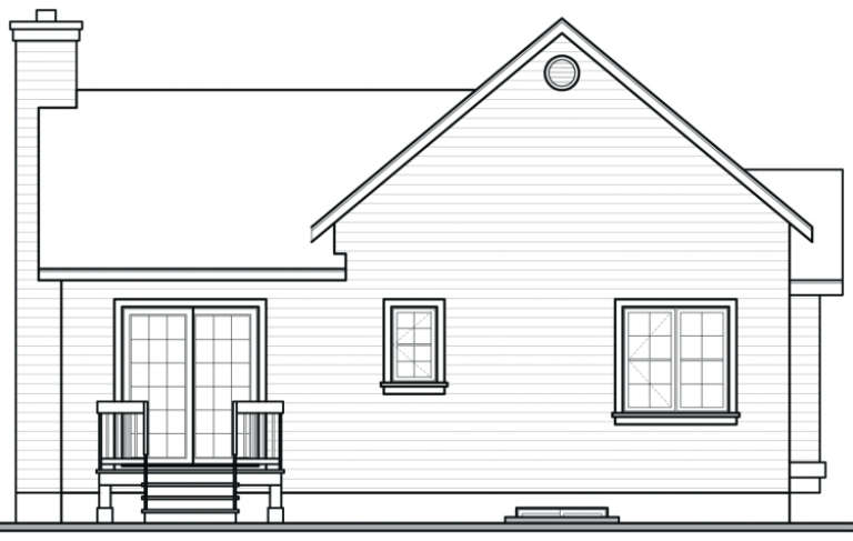 Country House Plan #034-00114 Elevation Photo
